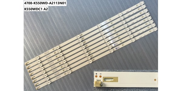 AWOX U5600STR Led bar, K550WDC1 A2, 4708-K550WD-A2113N01, 6 Ledli  